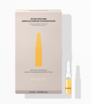 Babor - ACTIVE CONCENTRATES / NUTRI RESTORE BOOSTER - Интензивен флуид, за напълно подхранена и зашитена  кожа и здрав вид на лицето. 7 x 2 ml