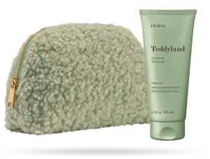 PUPA MILANO - TEDDYLAND  CHRISTMAS 2025  ДУШ ГЕЛ + НЕСЕСЕР / 6 аромата. 200 ml