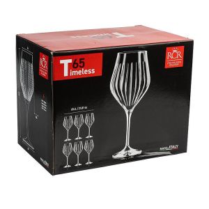 DaVinci Crystal - Комплект 6 чаши за червено вино Timeless