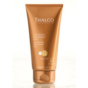 Thalgo - SPF 15 Age Defence Sun Lotion - Регенериращ слънцезащитен лосион.