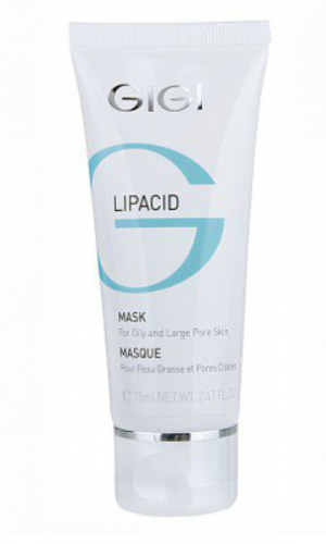 GIGI - LIPACID - MASK - Антибактериална лечебна маска за мазна кожа и проблемна кожа. 75 ml