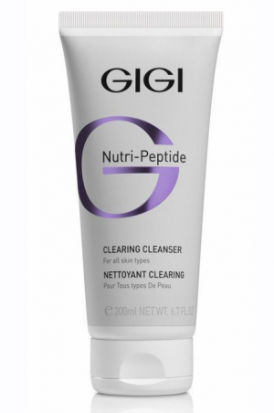 GIGI - NUTRI PEPTIDE - CLEARING CLEANSER - Почистващ гел"прозрачна кожа". 200 ml