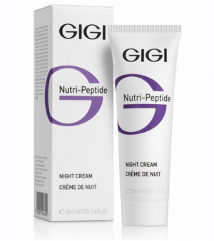 GIGI - NUTRI PEPTIDE - NIGHT CREAM - Нощен подхранващ крем с пептиди. 50 ml
