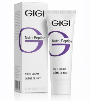 GIGI - NUTRI PEPTIDE - NIGHT CREAM - Нощен подхранващ крем. 50 ml