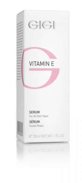 GIGI - VITAMIN E – SERUM - Антиоксидантен серум за всеки тип кожа . 30 ml