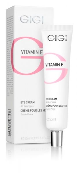 GIGI - VITAMIN E – EYE CREAM - Антиоксидантен околоочен крем . 50 ml