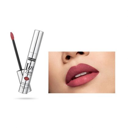 Pupa -  I'M LOVEPROOF  - Дълготрайно течно червило мат за устни.