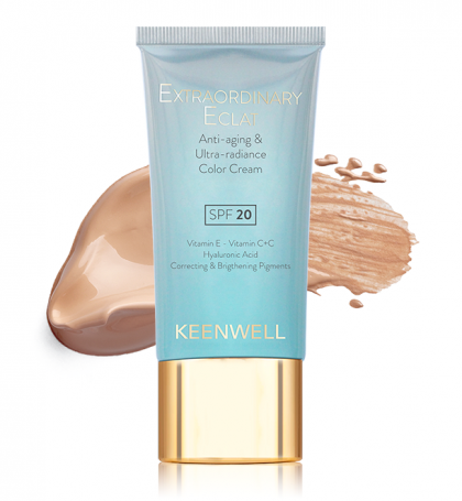 Keenwell - Цветен крем - EE CREAM SPF 20. 40 ml