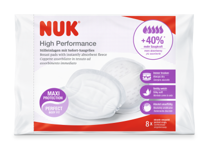 NUK - подплънки за кърмачка Hihg performance, 60бр.