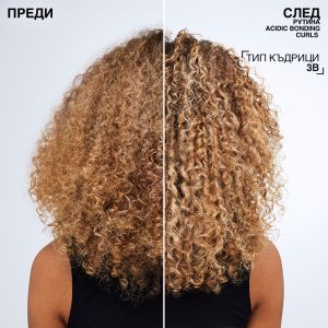 Redken Acidic Bonding Curls - Възстановяваща грижа без изплакване за третирани и увредени къдрави коси. 250 ml