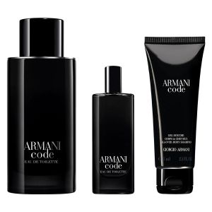 Giorgio Armani - Armani Code  pour Homme  EDT 125 ml + SG 75 ml + EDT 15 ml - Подаръчен комплект  за мъже.