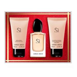 Giorgio Armani - Armani Si  Set  EDP 50 &  Body lotion  75 ml  & shower gel 75 ml - Подаръчен комплект  за жени.