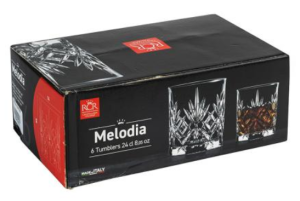 RCR ITALY - Melodia 6  чаши за ракия