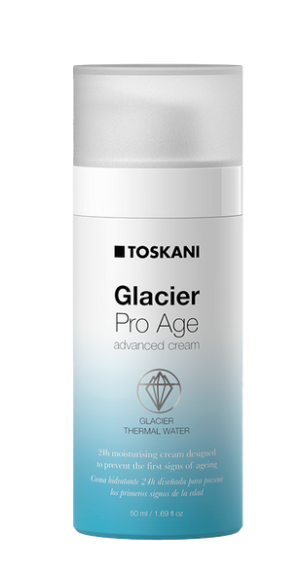 TOSKANI Cosmetics - Pro Age Glacier / Овлажняващ крем при първи признаци на стареене. 50 ml