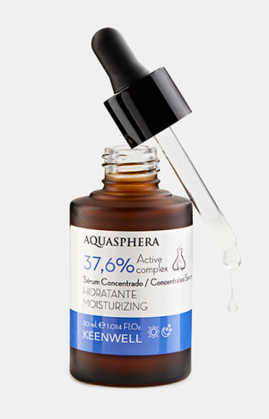 Keenwell - AQUASPHERA -  Концентриран Хидратиращ Серум с 37,6% Активен Комплекс   Moisturizing concentrated serum 37,6% active complex .30 ml