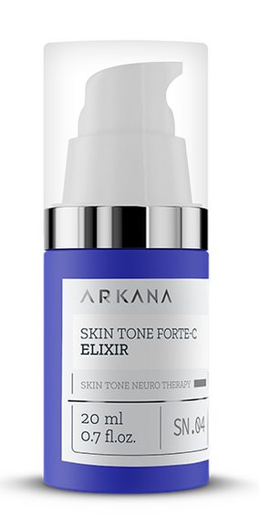ARKANA - Skin Tone Forte-C Elixir  - Нощен концентриран еликсир с витамин C . 20 ml