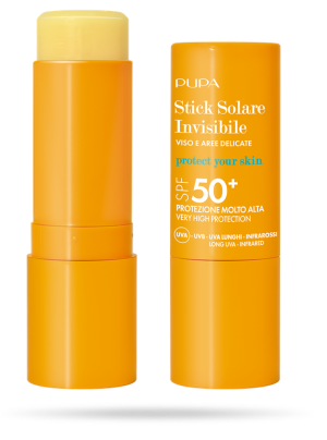 Pupa SUN -  INVISIBLE SUNSCREEN STICK FACE & DELICATE AREAS SPF 50  / СЛЪНЦЕЗАЩИТЕН СТИК ЛИЦЕ И ДЕЛИКАТНИ ЗОНИ. 10 gr