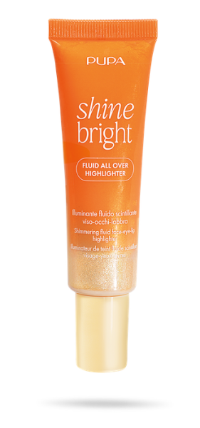 PUPA MILANO - SHINE BRIGHT SHIMMERING FLUID FACE HIGHLIGHTER / ХАЙЛАЙТЪР ФЛУИД. 30 ml