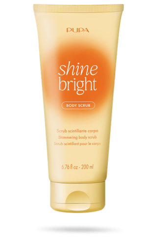 PUPA MILANO - SHINE BRIGHT SHIMMERING BODY SCRUB / АРОМАТИЗИРАН ЕКСФОЛИАНТ ЗА ТЯЛО С БЛЯСЪК.200 ml