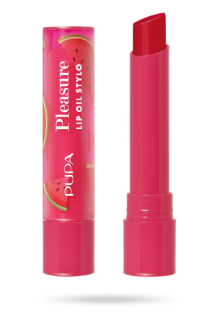 PUPA - PLEASURE LIP OIL STYLO / ХИДРАТИРАЩО МАСЛО ЗА УСТНИ. 6 цвята  2,5 g
