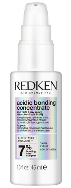 Redken  Acidic Bonding Concentrate  - 24/7 нощен и дневен серум.  45 / 100   ml