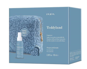 PUPA MILANO - TEDDYLAND  CHRISTMAS 2026  SCENTED WATER АРОМАТНА ВОДА ЗА ТЯЛО + НЕСЕСЕР / 6 аромата. 100 ml