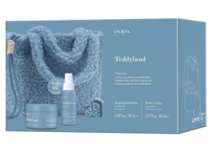 PUPA MILANO - TEDDYLAND  CHRISTMAS 2026  SET   SCENTED WATER  & BODY BUTTER  / СЕТ АРОМАТНА ВОДА  & МАСЛО ЗА ТЯЛО & ЧАНТА ТИП „ШОПЪР“   6 аромата. 100 & 150  ml