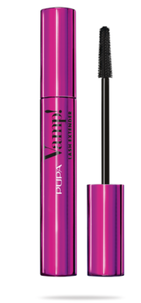 Pupa - VAMP! SET LASH EXTENDER MASCARA +  MOUSSE ME SOFTLY 100ML + BEAUTY POUCH  Комплект  Спирала за 3D обем и удължаване,, пяна за дегримиране  и  малка чантичка несесер.
