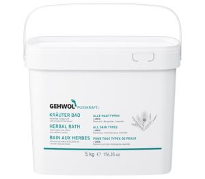 Gehwol - Билкови соли за крака Fusskraft Herbal Bath Green гранули.