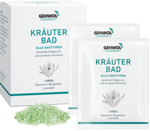 Gehwol - Билкови соли за крака Fusskraft Herbal Bath Green гранули.