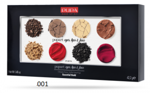 Pupa -  Pupart L  EYES, LIPS, FACE   Палитра за грим .